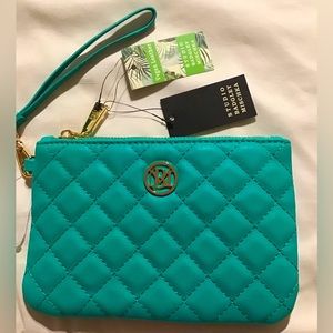 NWT Vegan Leather Studio Badgley Mischka Wristlet